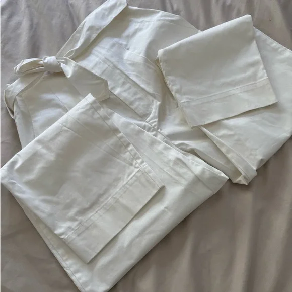 Kate Spade Poplin white cropped pants size 0 - Picture 12 of 12